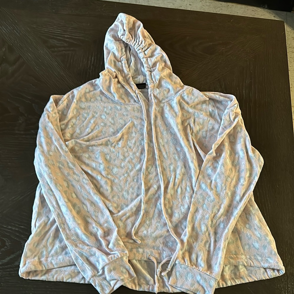 Free Press light weight hoodie size large